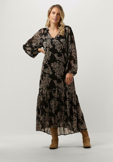 NEO NOIR Robe midi HALLAS ELDERFLOWER DRESS en noir - large