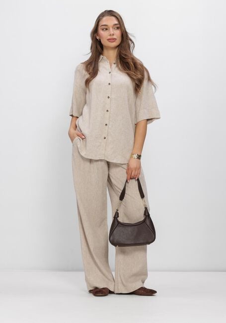 MSCH COPENHAGEN MSCHVIANA GINIA PLEAT PANTS Pantalons Sable - large