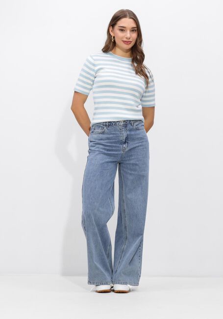 Multi OBJECT Top OBJESTER S/S NEW KNIT PULLOVER - large