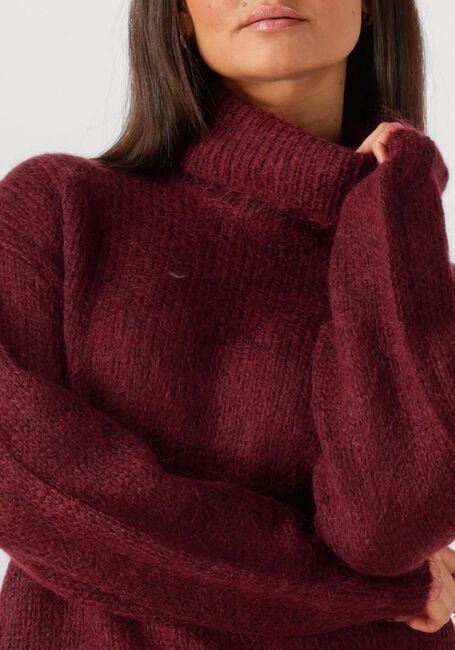 Bordeaux Y.A.S. Trui YASLAMBI LS KNIT ROLLNECK PULLOVER - large