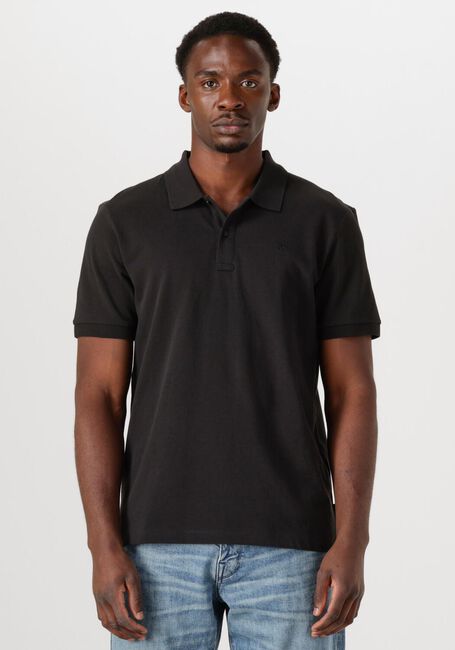 SCOTCH & SODA Polo LOGO PIQUE POLO en noir - large