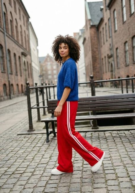 NOTRE-V Pantalon large NV-GITA en rouge - large