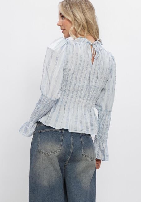 Y.A.S. YASRAVA LS SMOCK TOP Blouses en bleu - large