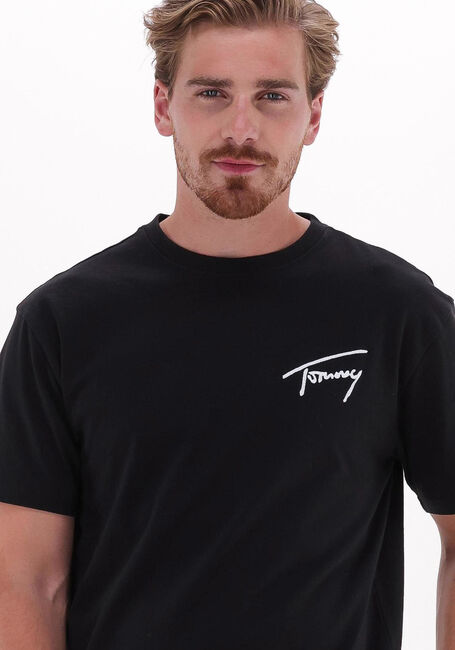 TOMMY JEANS T-shirt TJM TOMMY SIGNATURE TEE en noir - large