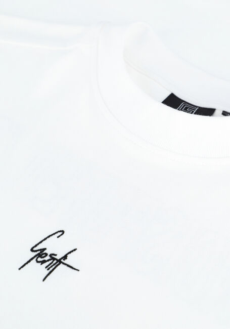 GENTI T-shirt J4046-3236 en blanc - large