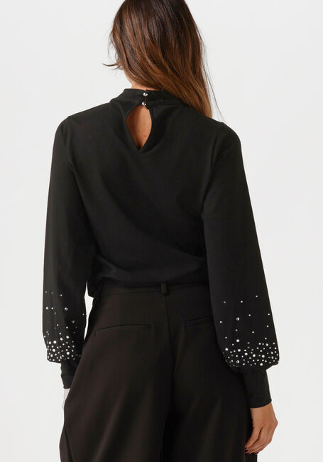 JANSEN AMSTERDAM V183 TURTLE RHINESTONES TOP Hauts & T-shirts en noir - large