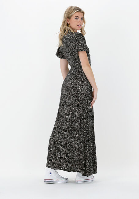 COLOURFUL REBEL Robe maxi AVA SMALL LEOPARD MAXI WRAP DRESS en noir - large