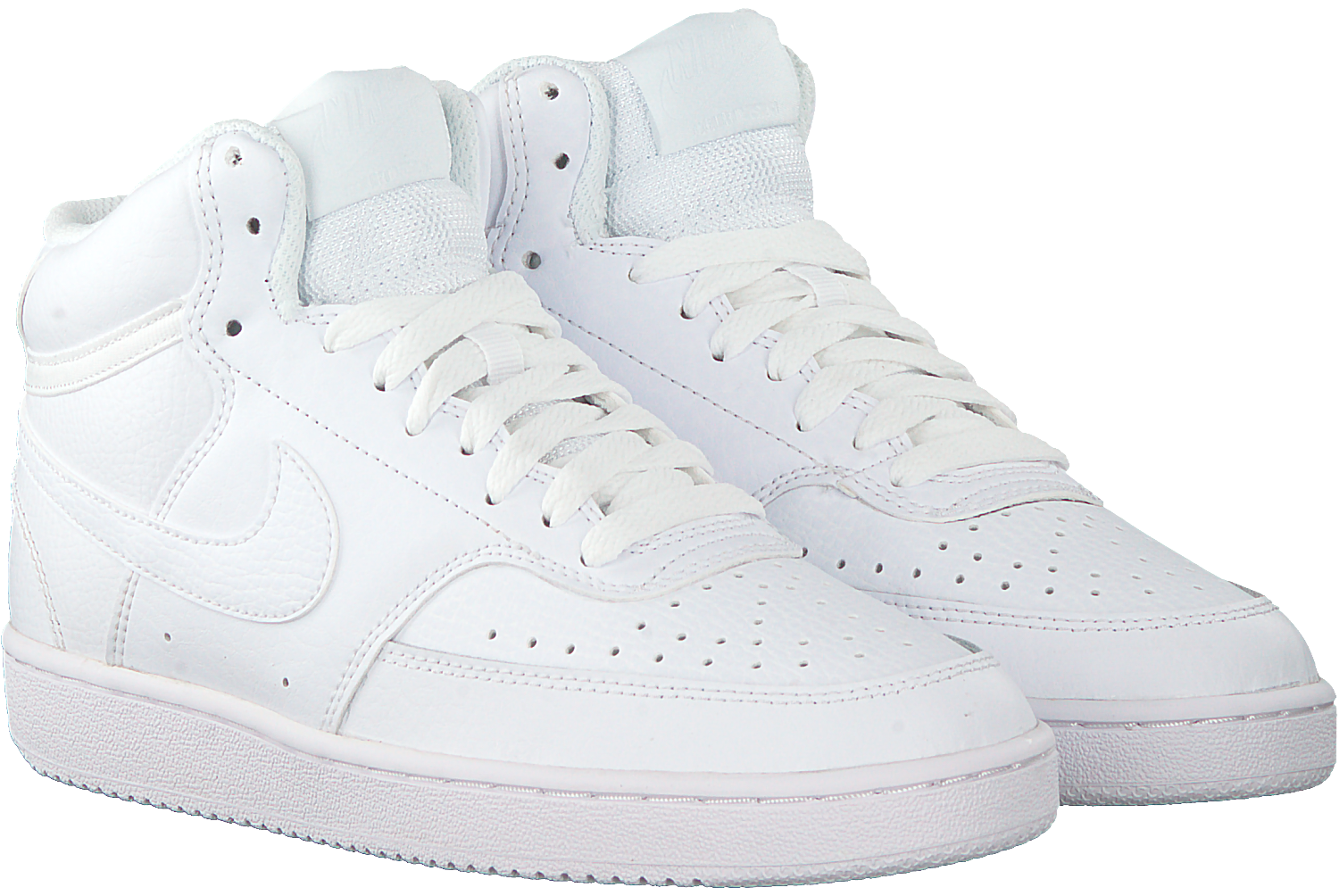Witte NIKE Lage sneakers COURT VISION MID WMNS | Omoda