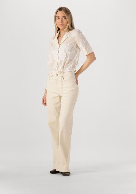 Beige ROUGE EDIT  ROUZOE SS RESORT COLAB SHIRT - large