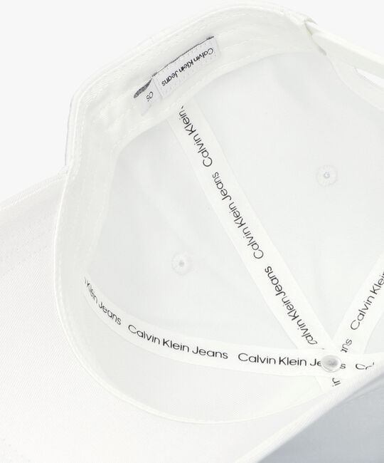 CALVIN KLEIN INSTITUTIONAL CAP Casquette en blanc - large