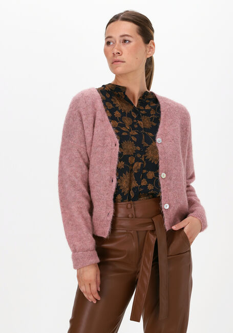 BY-BAR Gilet LIV PIURA CARDIGAN en rose - large