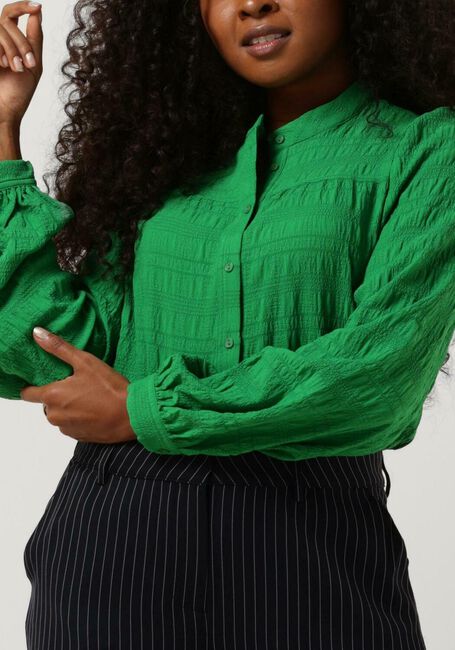 LOLLYS LAUNDRY Blouse NICKY SHIRT Vert foncé - large