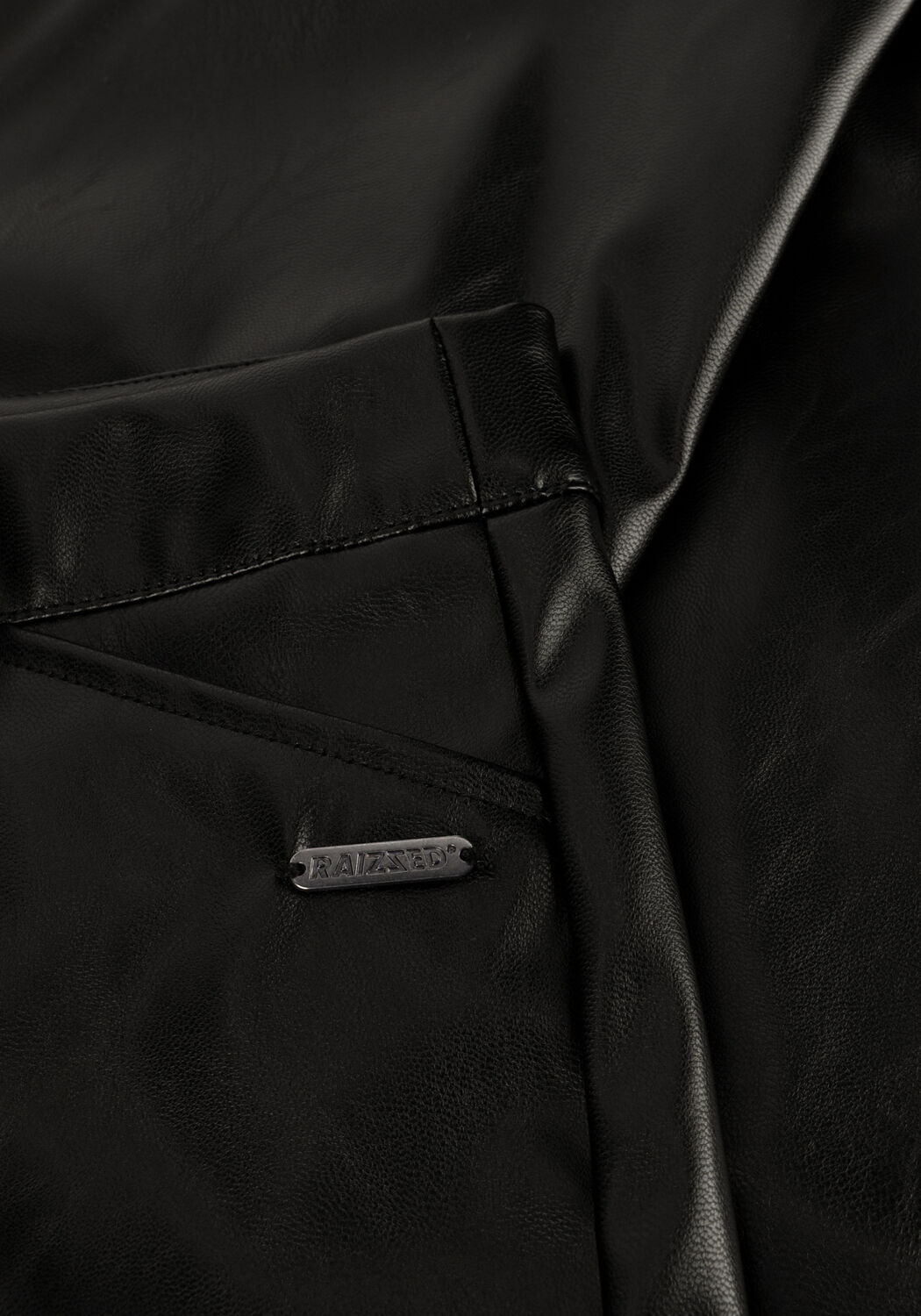 RAIZZED Pantalon &eacute;vas&eacute; AYLA en noir - large