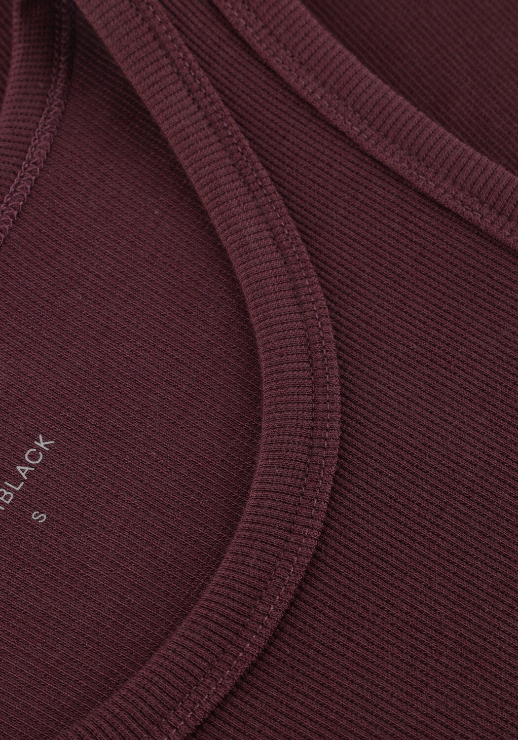 WITHBLACK Haut WBLDORDI TANK Bordeaux - large
