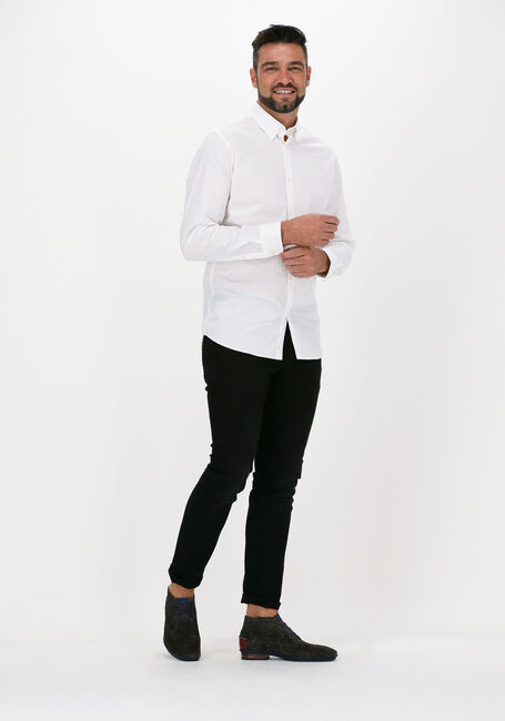 SELECTED MEN Chemise classique SLIMMICHIGAN SHIRT LS B en blanc - large