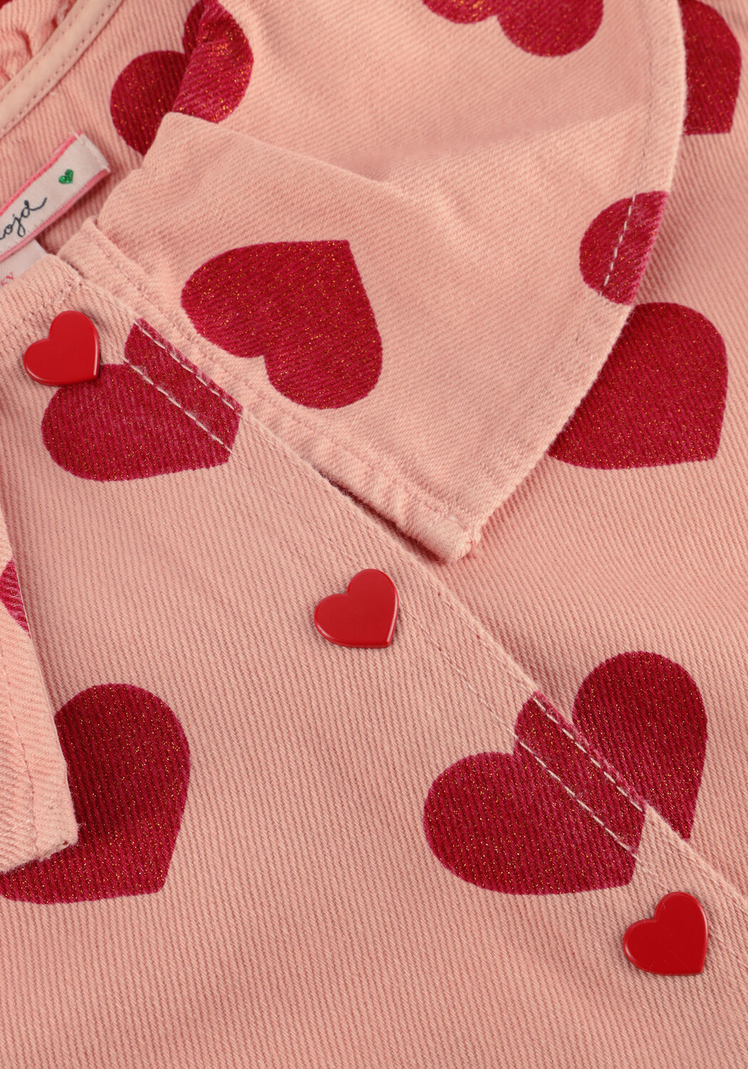 KONGES SLOJD Jack MAGOT COLLAR JACKET GOTS en rose - large