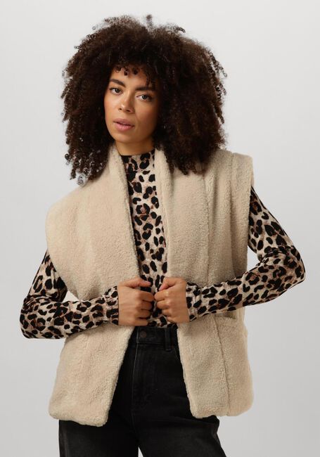 YDENCE Gilet GILET ABBY en beige - large