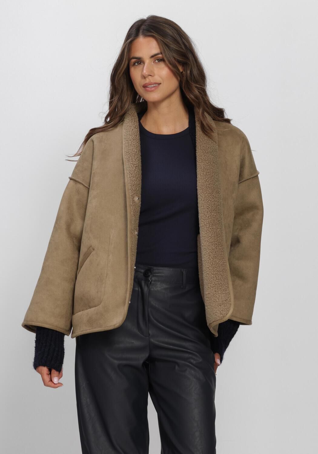 Groene KNIT-TED Jassen JOKO JACKET - large