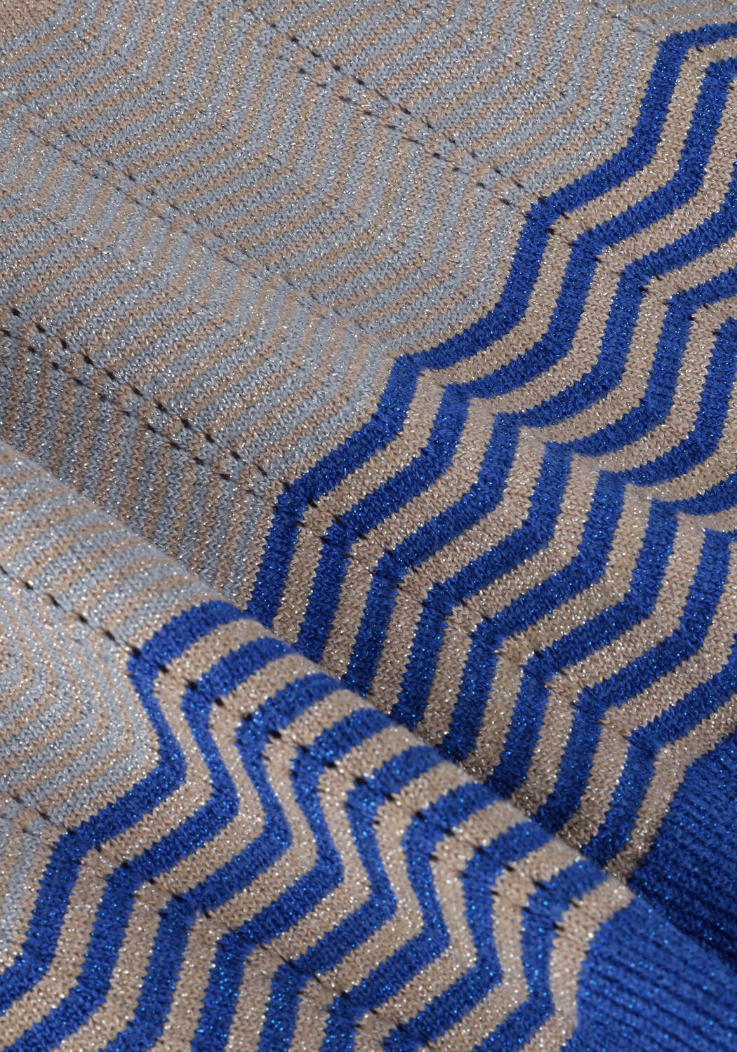 NEO NOIR Pull DARY STRIPE KNIT BLOUSE en bleu - large