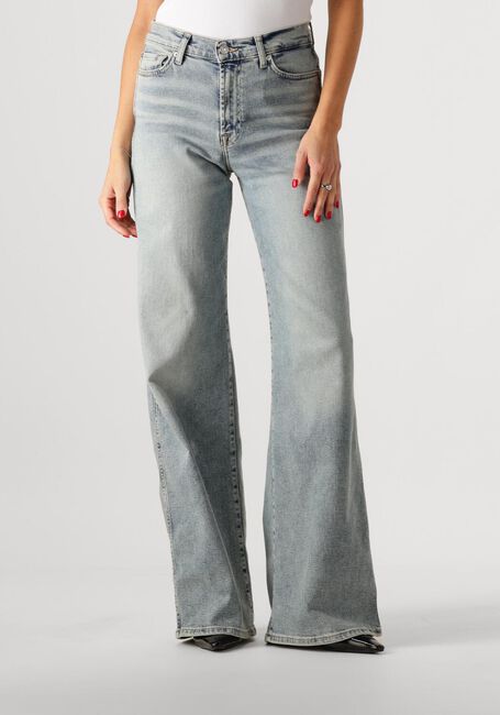 7 FOR ALL MANKIND Wide jeans LOTTA AMUSE ME Bleu clair - large