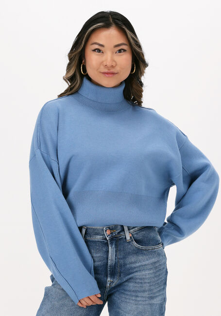 GESTUZ Pull TALLIGZ SHORT PULLOVER en bleu - large