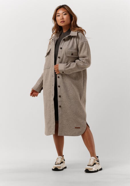 MOSCOW Manteau ZOEY en taupe - large