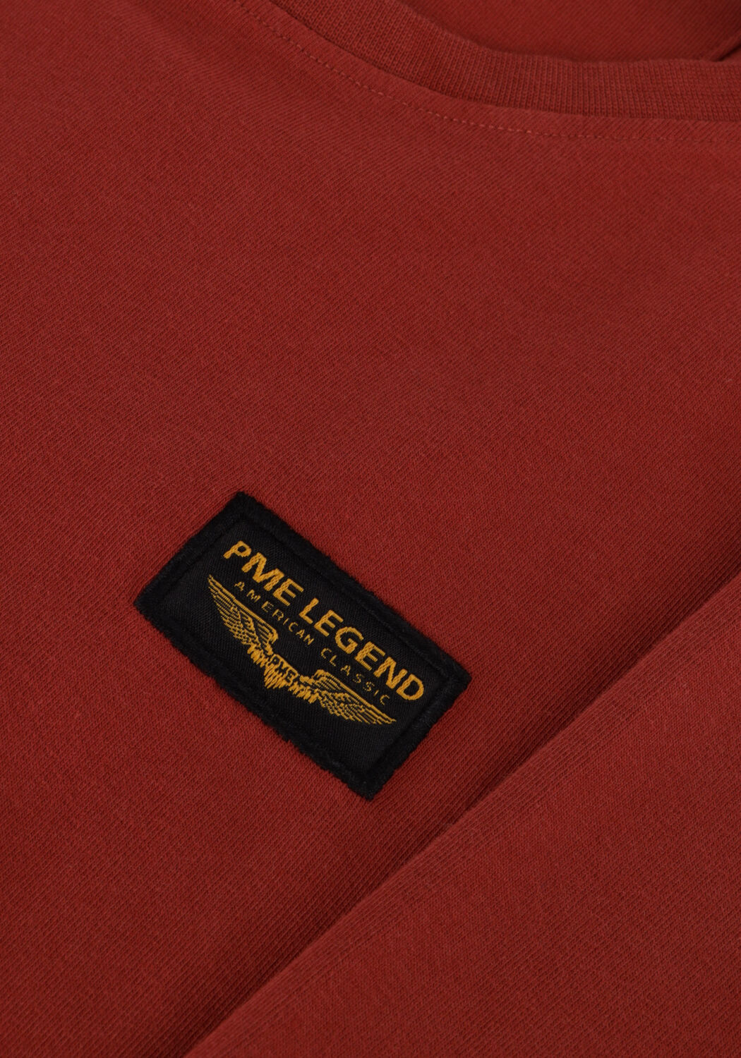 PME LEGEND T-shirt SHORT SLEEVE R-NECK GUYVER TEE en rouge - large