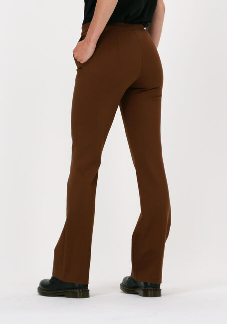 Bruine MODSTRÖM Flared broek TANNY FLARE PANTS - large