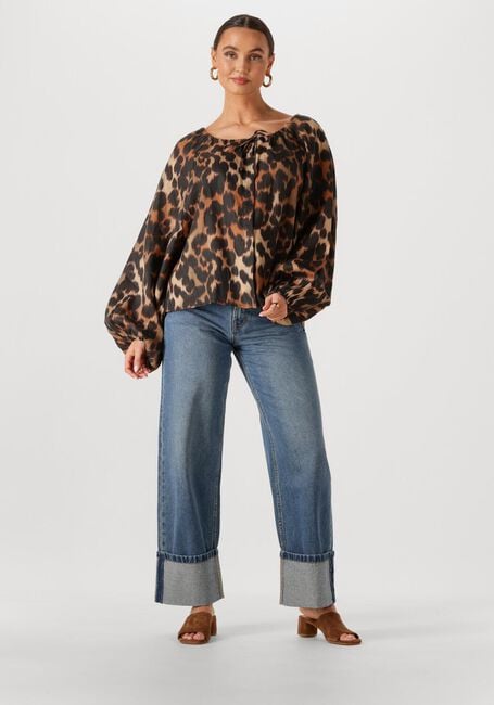 WITHBLACK WBLCLEOPATRA WIDE SLEEVE TOP Hauts & T-shirts en marron - large