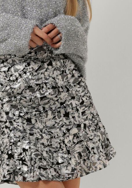 SECOND FEMALE Mini-jupe DOODLE SKIRT en noir - large