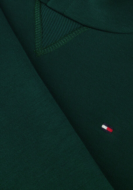 TOMMY HILFIGER Pull U TIMELESS HOODIE en vert - large