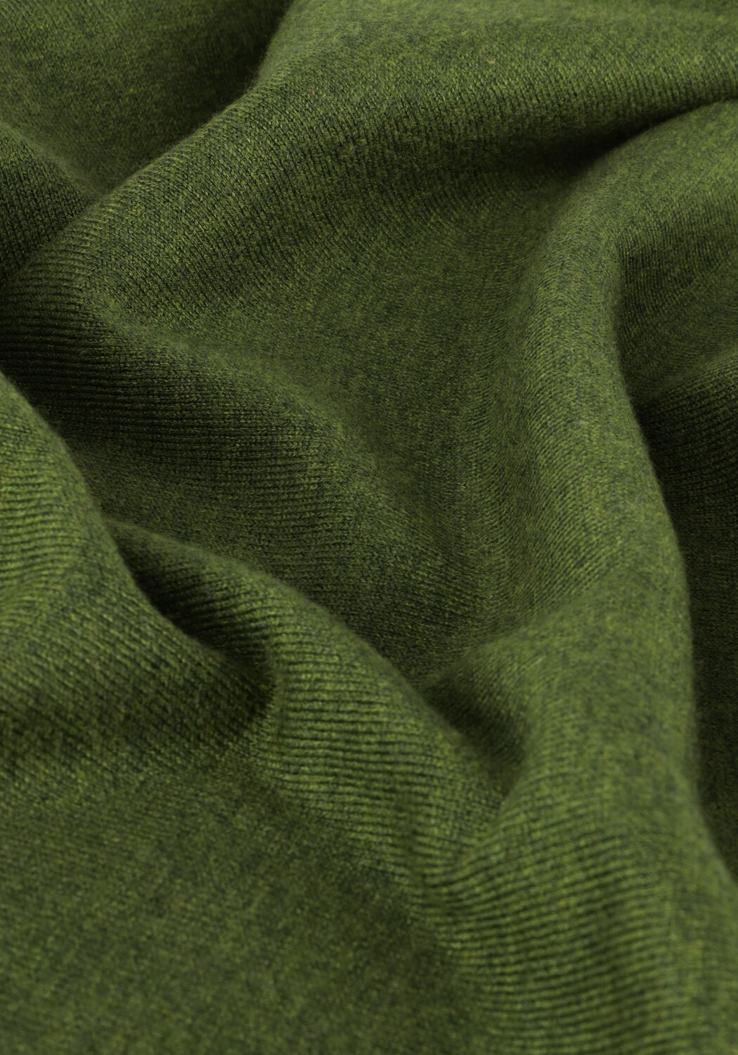 SCOTCH & SODA Col roul&eacute; REGULAR FIT ESSENTIALS TURTLE IN ECO VERO en vert - large