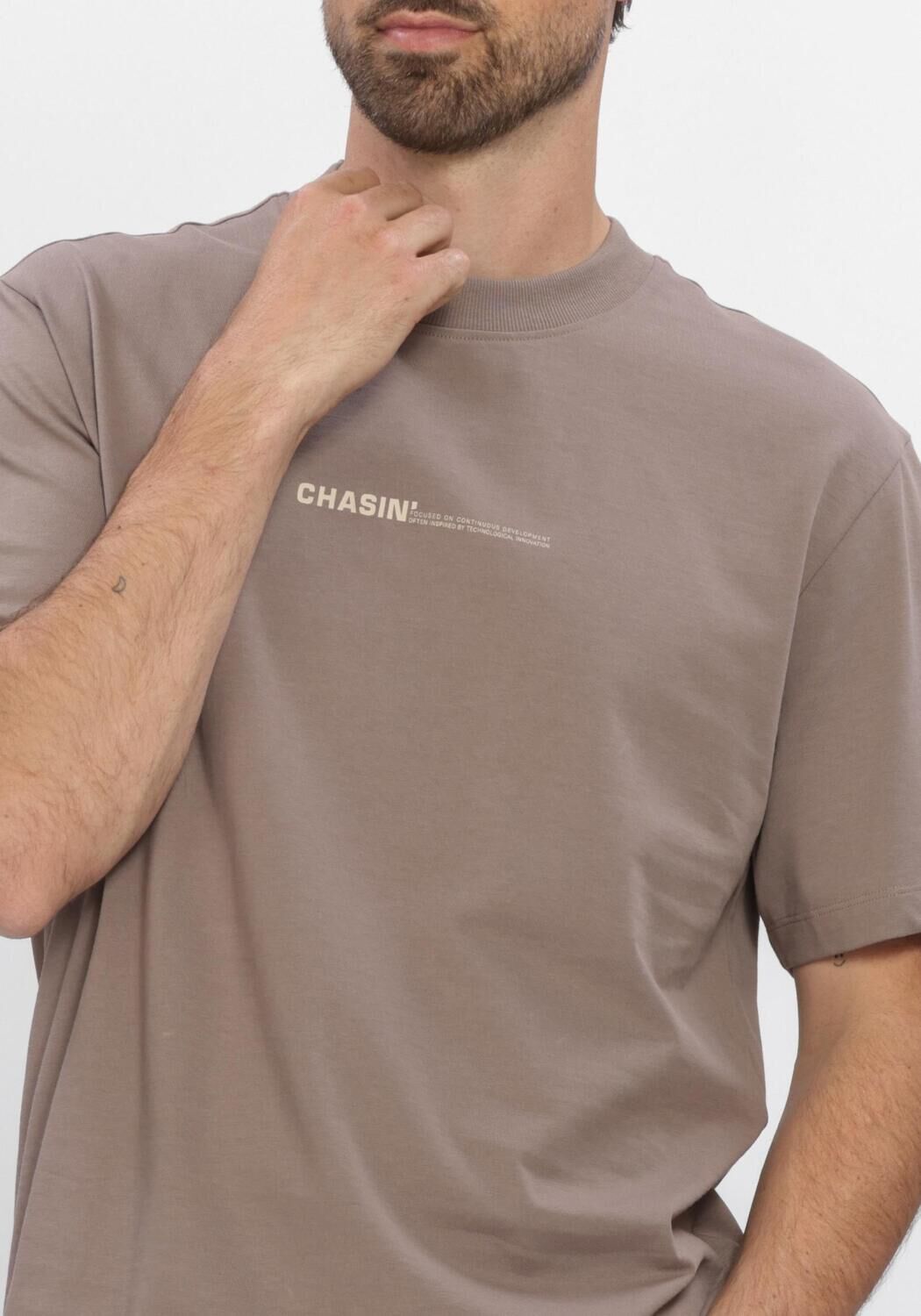 CHASIN T-shirt RECO en taupe - large