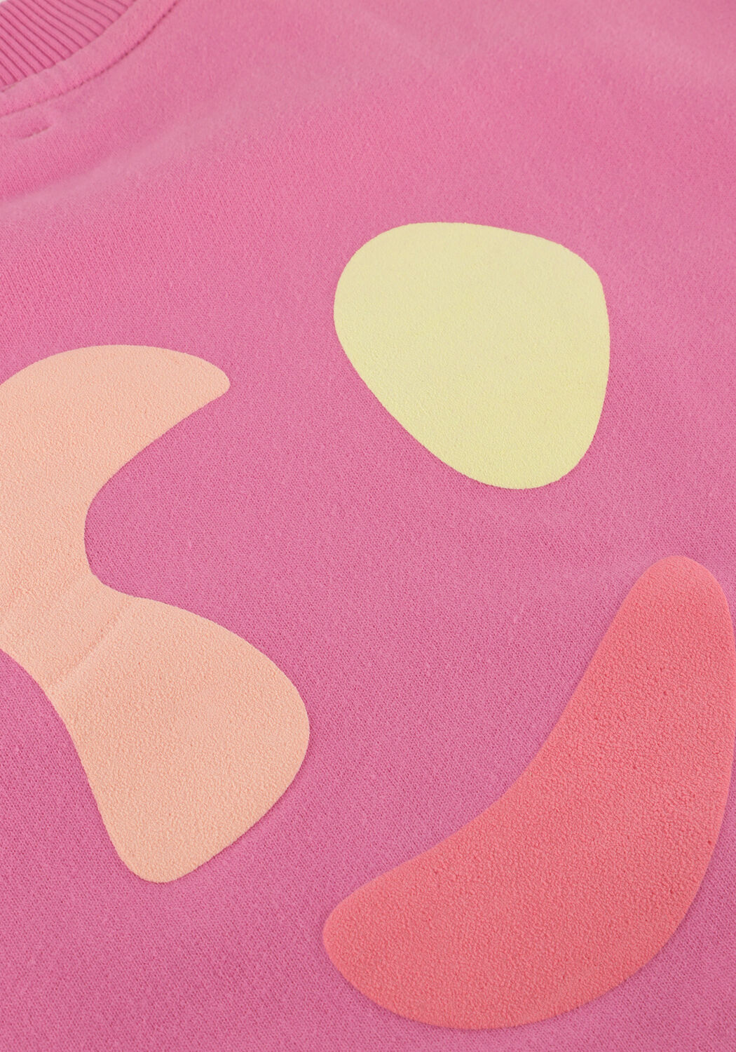 Roze JENEST Trui HAPPY BIRD SWEATER - large