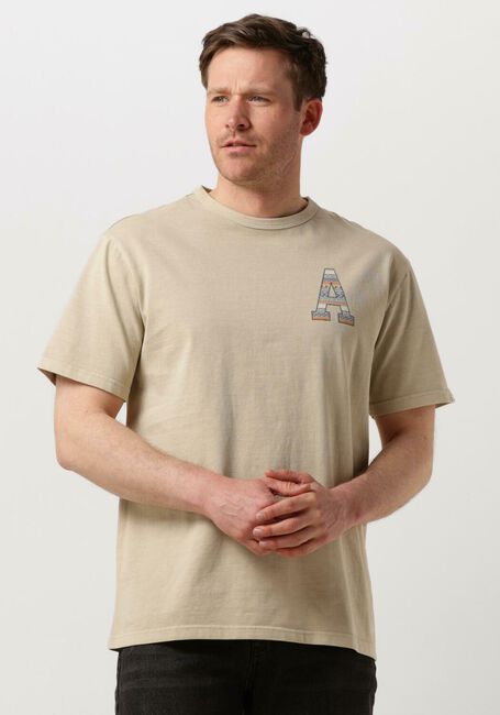 ANERKJENDT T-shirt AKKIKKI S/S PRINT TEE en beige - large