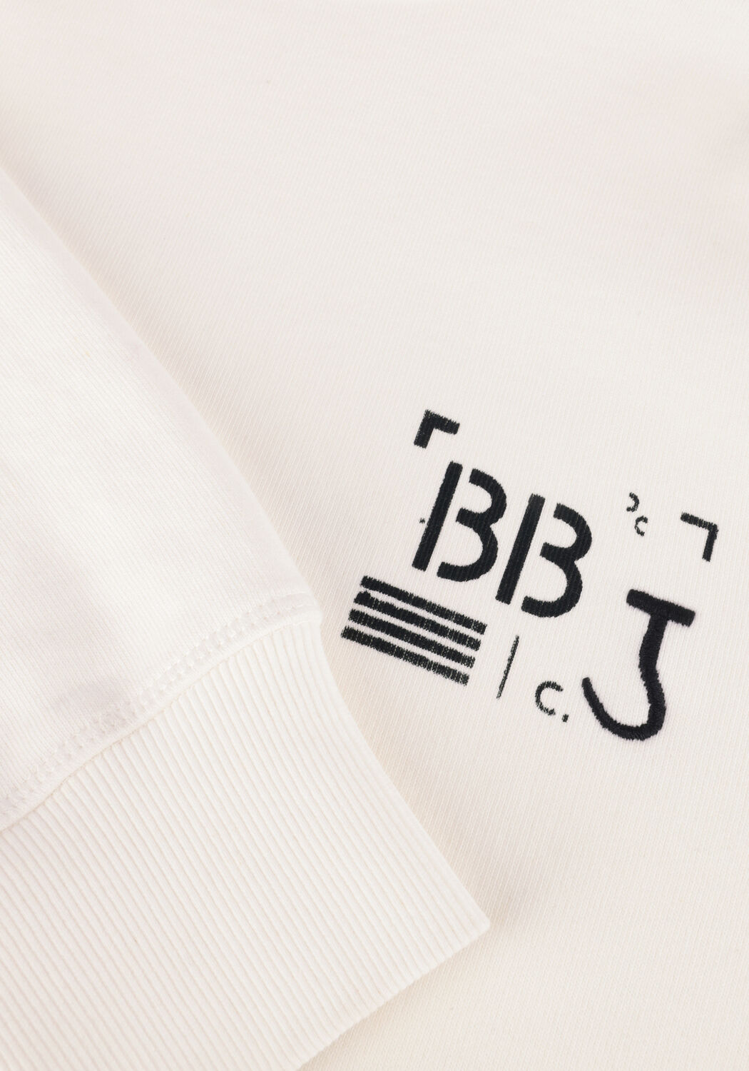 BUTCHER OF BLUE Pull ARMY STENCIL CREW en blanc - large