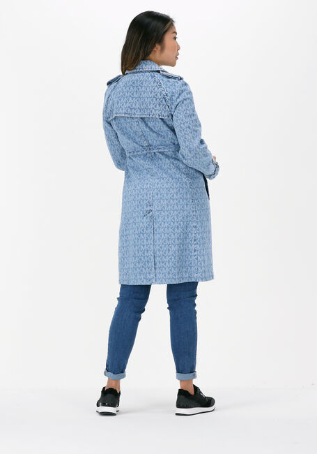 Blauwe MICHAEL KORS  MK LOGO JCRD ECO TRENCH - large