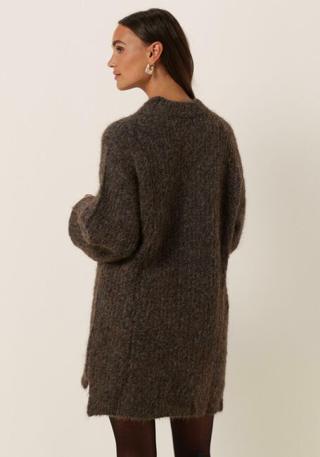 Bruine MOVES Mini jurk OBSTA - large