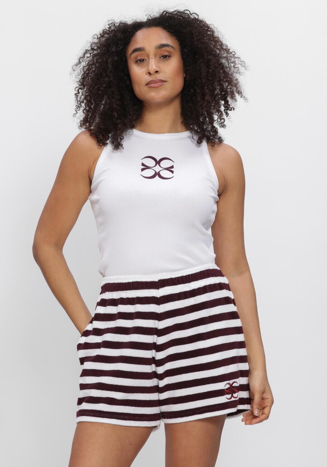 COUCOU Haut BALI TANKTOP en blanc - large