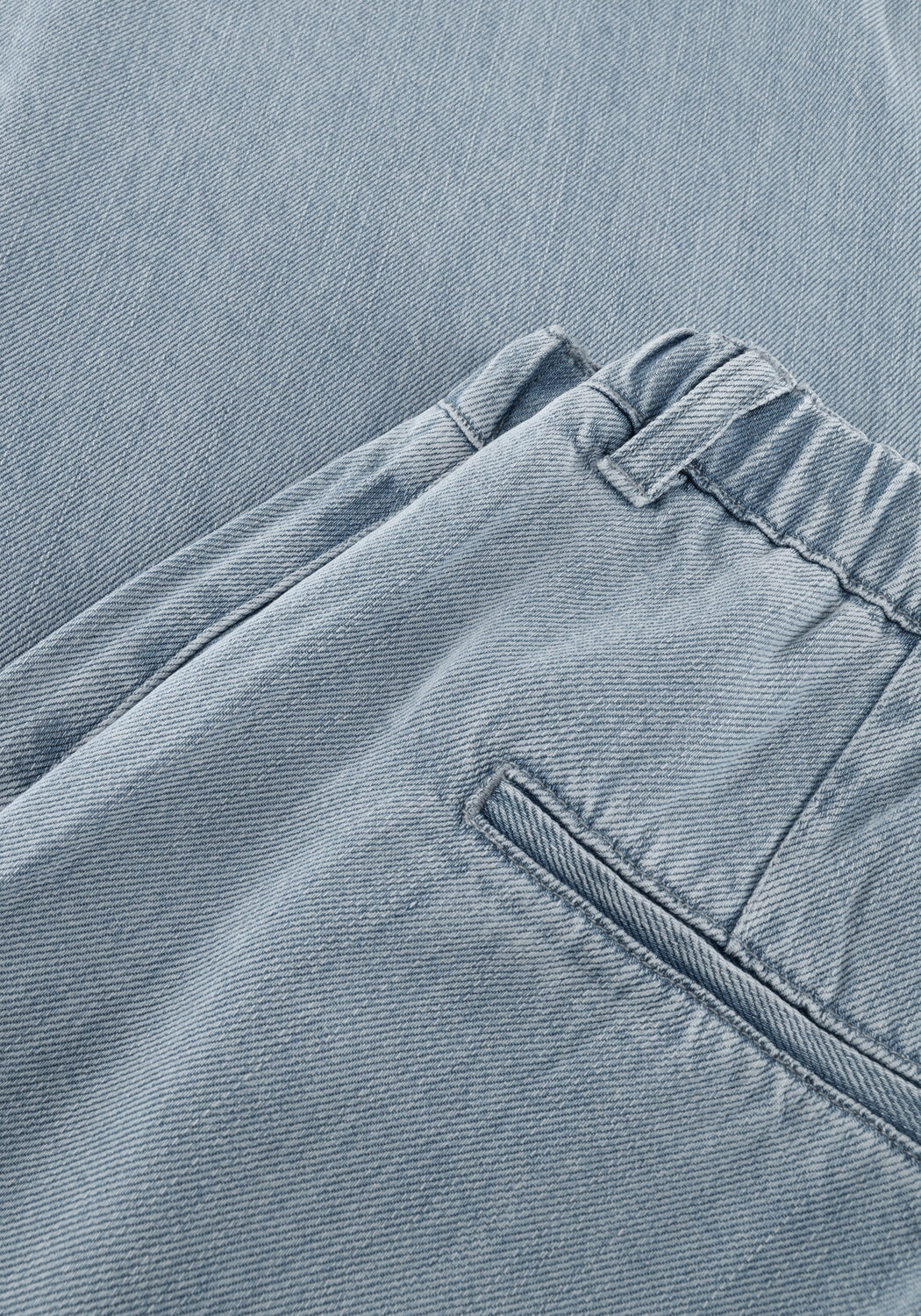 ANOTHER LABEL Pantalon large ALEMMY PANTS Bleu clair - large