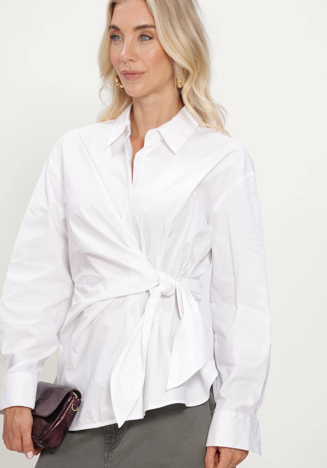 Witte CIRCLE OF TRUST  ALLY BLOUSE - large