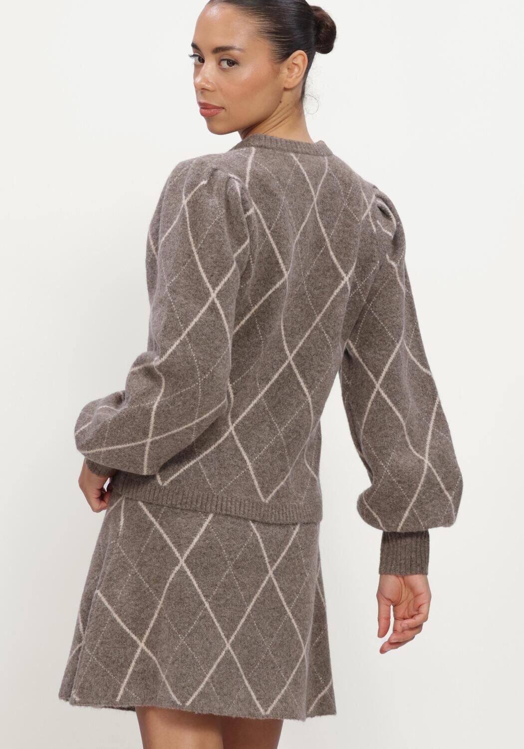 NOTRE-V Pull NV-IEVA en taupe - large