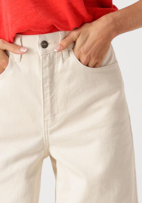 BY-BAR Wide jeans JADEN OFF WHITE PANT Blanc - large