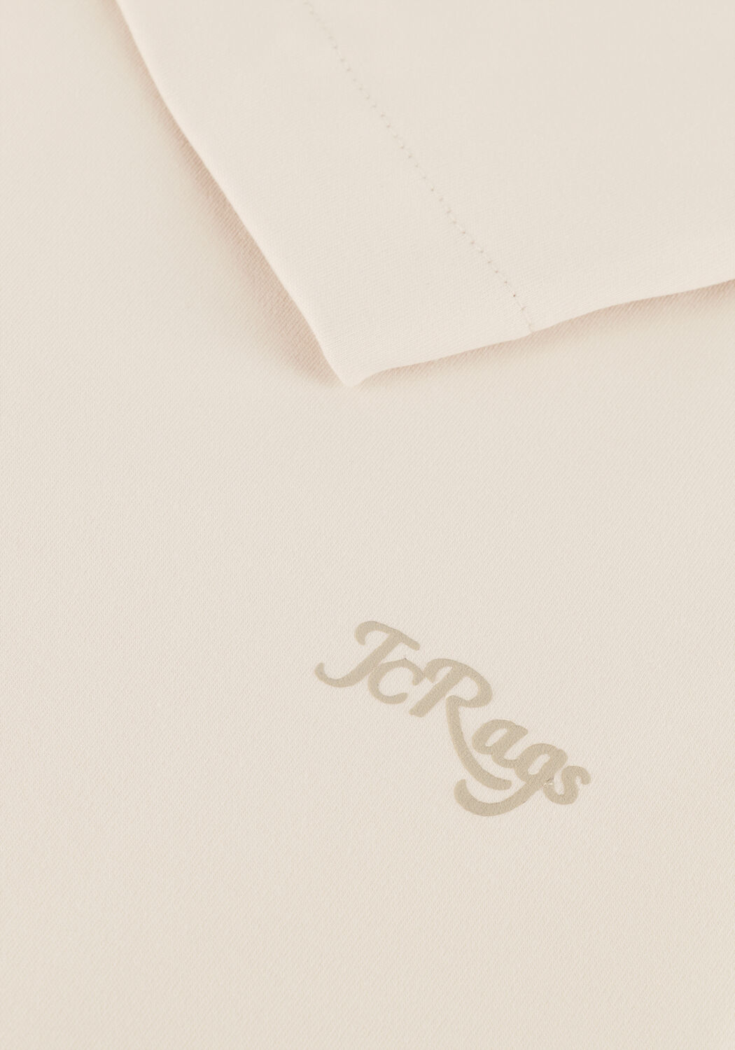 JC RAGS T-shirt RUBEN T-SHIRT KM Cr&egrave;me - large