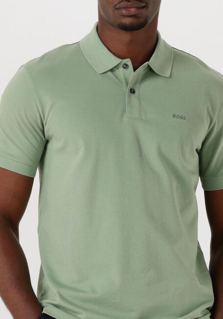 BOSS BLACK Polo PALLAS en vert - large