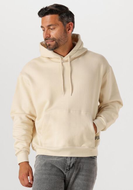 LES DEUX Chandail DANTON HOODIE Écru - large