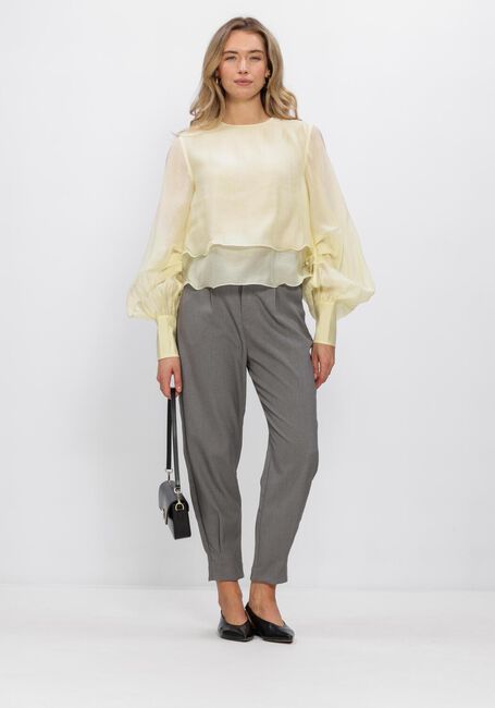 Lichtgrijze COPENHAGEN MUSE Pantalon TAILOR PANTS - large