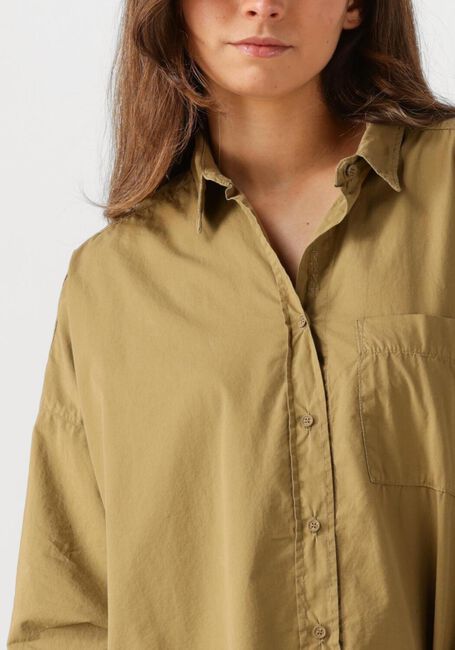PENN & INK BLOUSE Blouses Olive - large