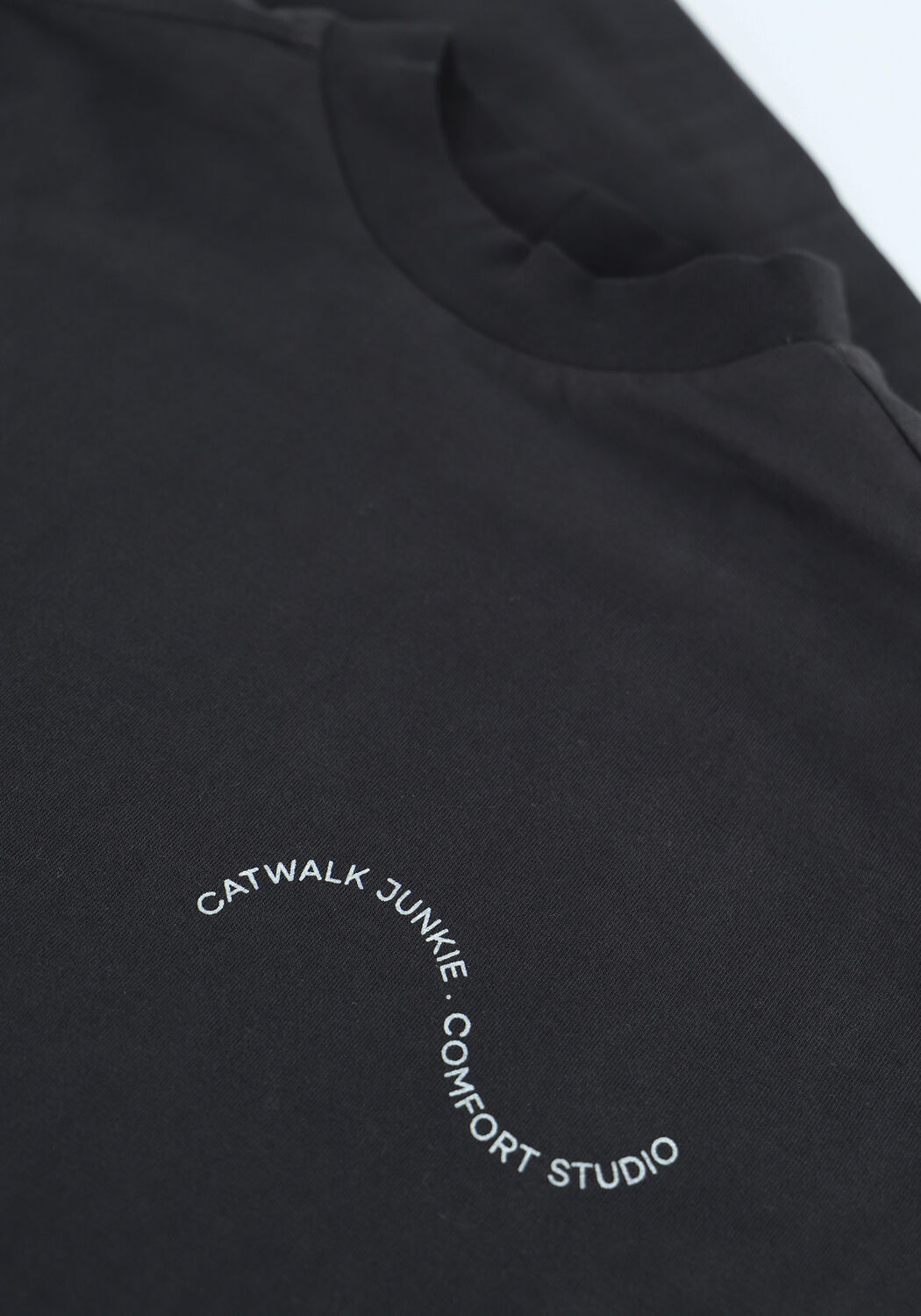 CATWALK JUNKIE T-shirt LS THE WAVE en noir - large