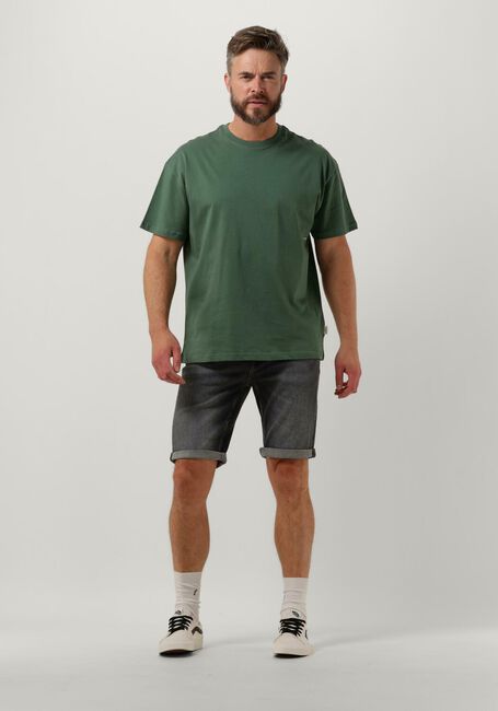 PUREWHITE T-shirt TSHIRT WITH SMALL LOGO AT SIDE AND BIG BACK EMBROIDERY Vert foncé - large